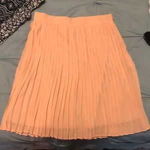 Peach XS forever 21 skirt